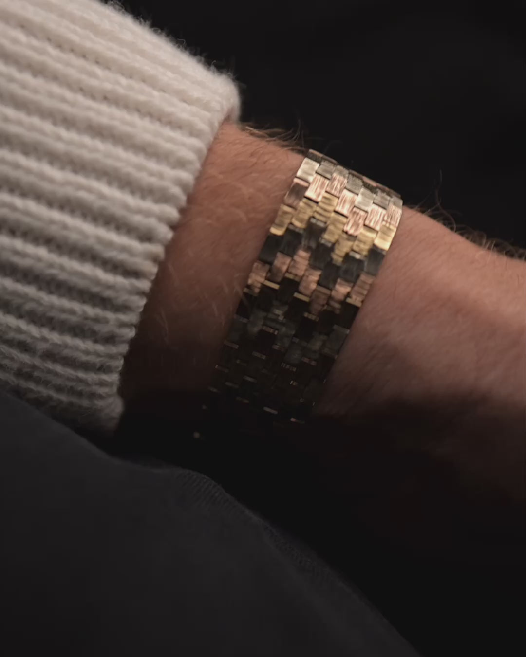 Royal UNIQUE &  Rare 1990s Silver Cocktail (Mysterious Unisex Watch)