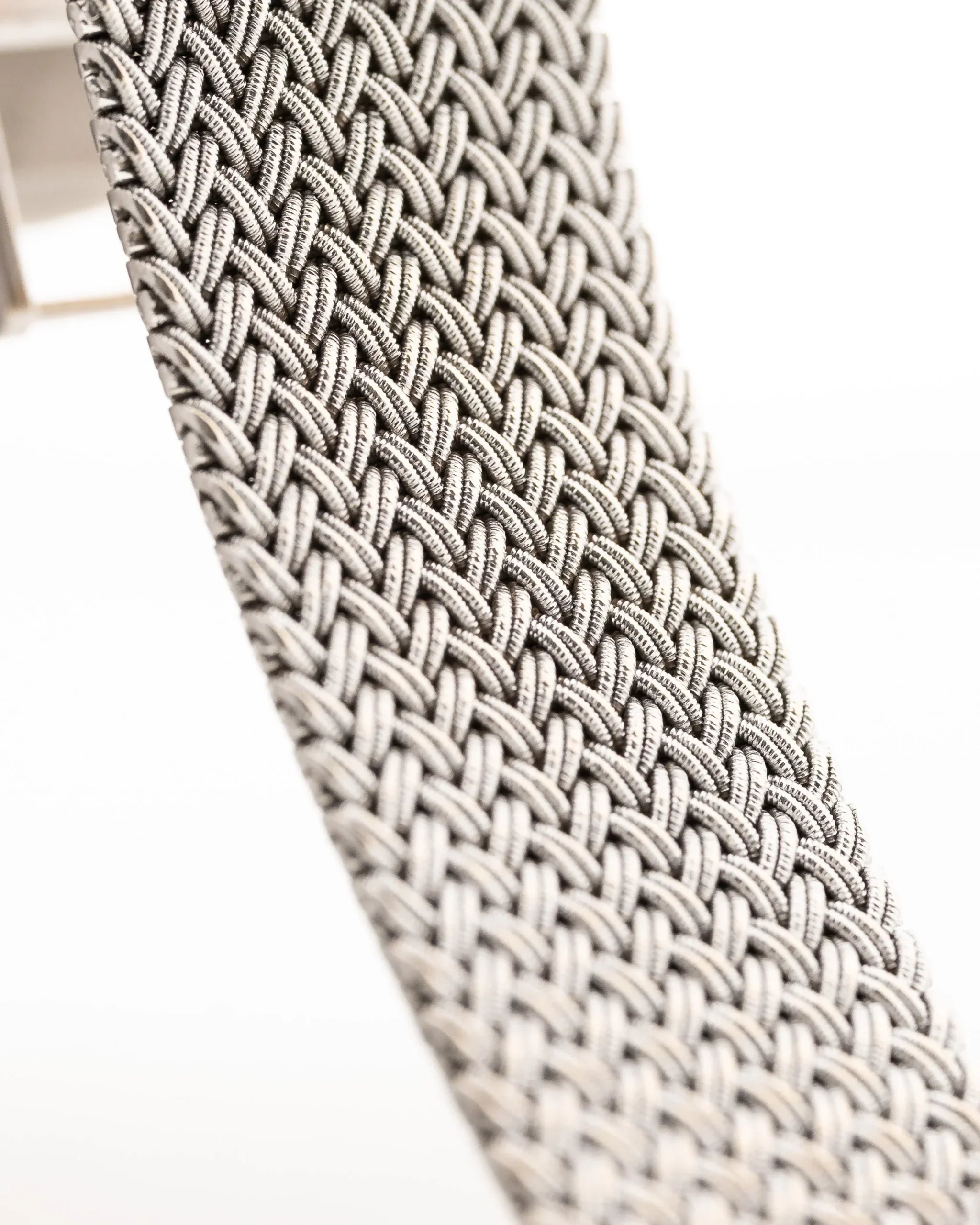 Royal Pure Silver Dial  Cellini 18k Square Tropic 1976 (7-A Quality) Very Heavy & Policed Quality