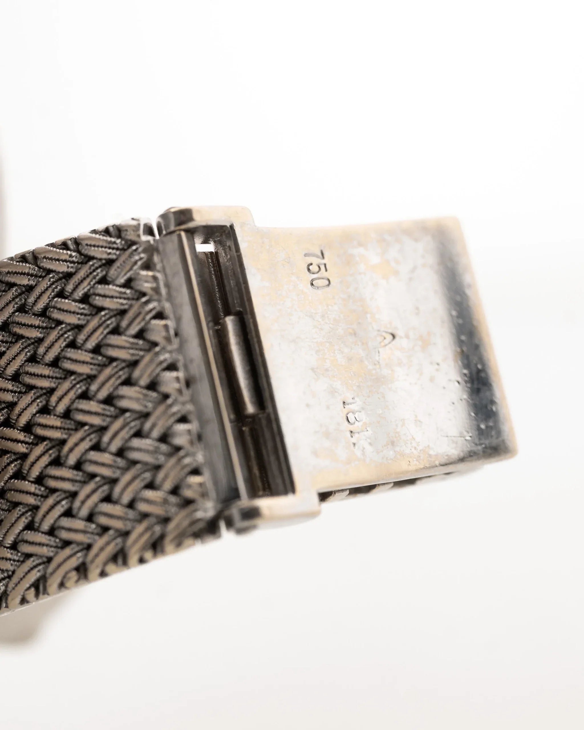 Royal Pure Silver Dial  Cellini 18k Square Tropic 1976 (7-A Quality) Very Heavy & Policed Quality