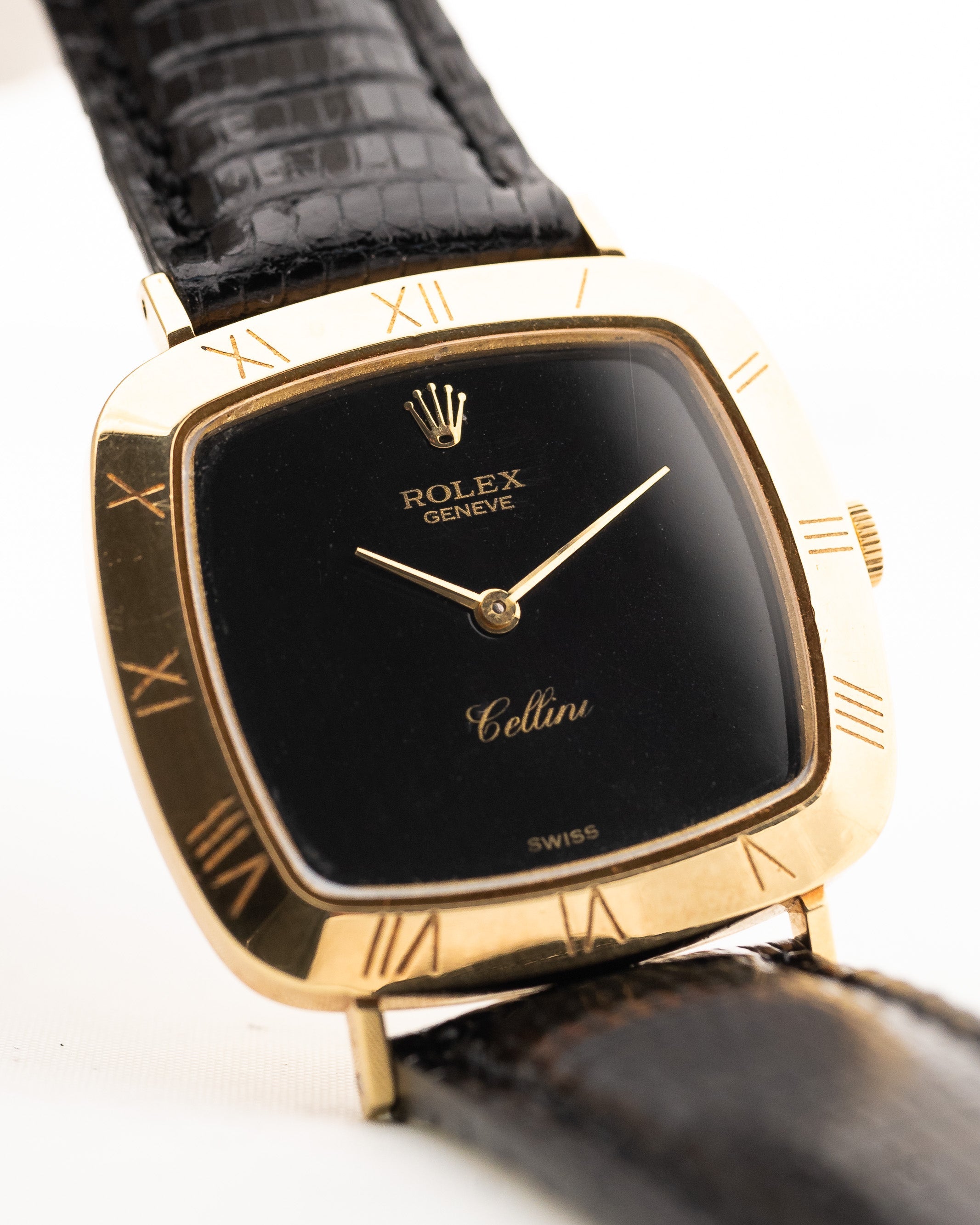 Royal Cellini Royal Vintage  Black Roman 1980s (7-A Quality)