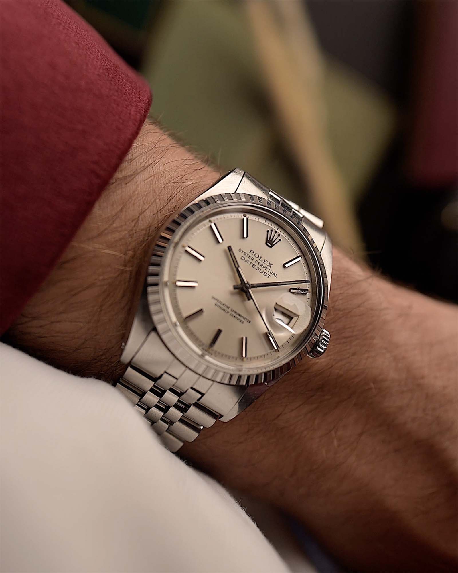 Rolex Datejust 1603 Silver 1975