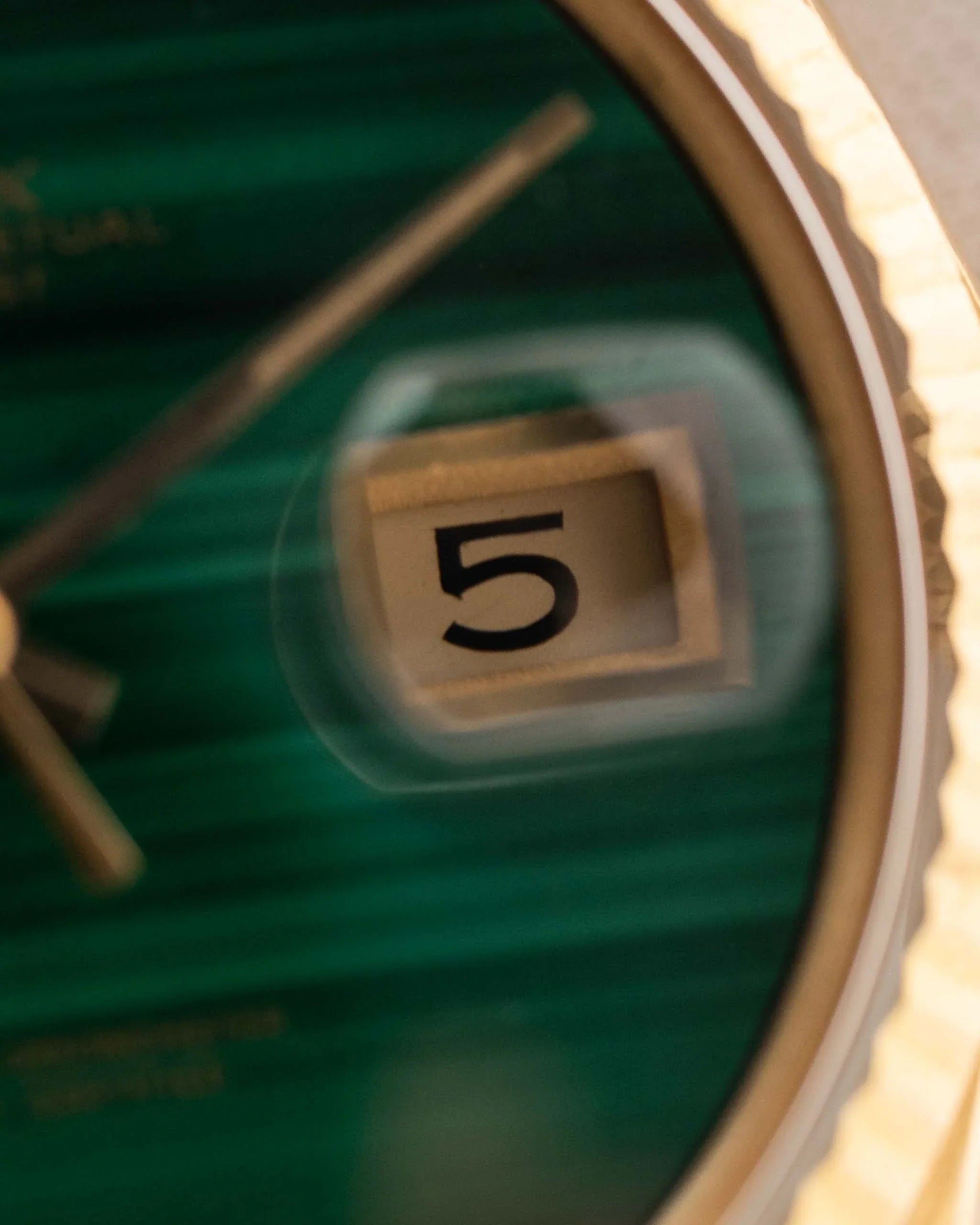 Rolex 1601 Datejust 18k Malachite 1968