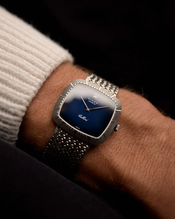 Rolex Vintage 18k Blue Moon Royal Attraction