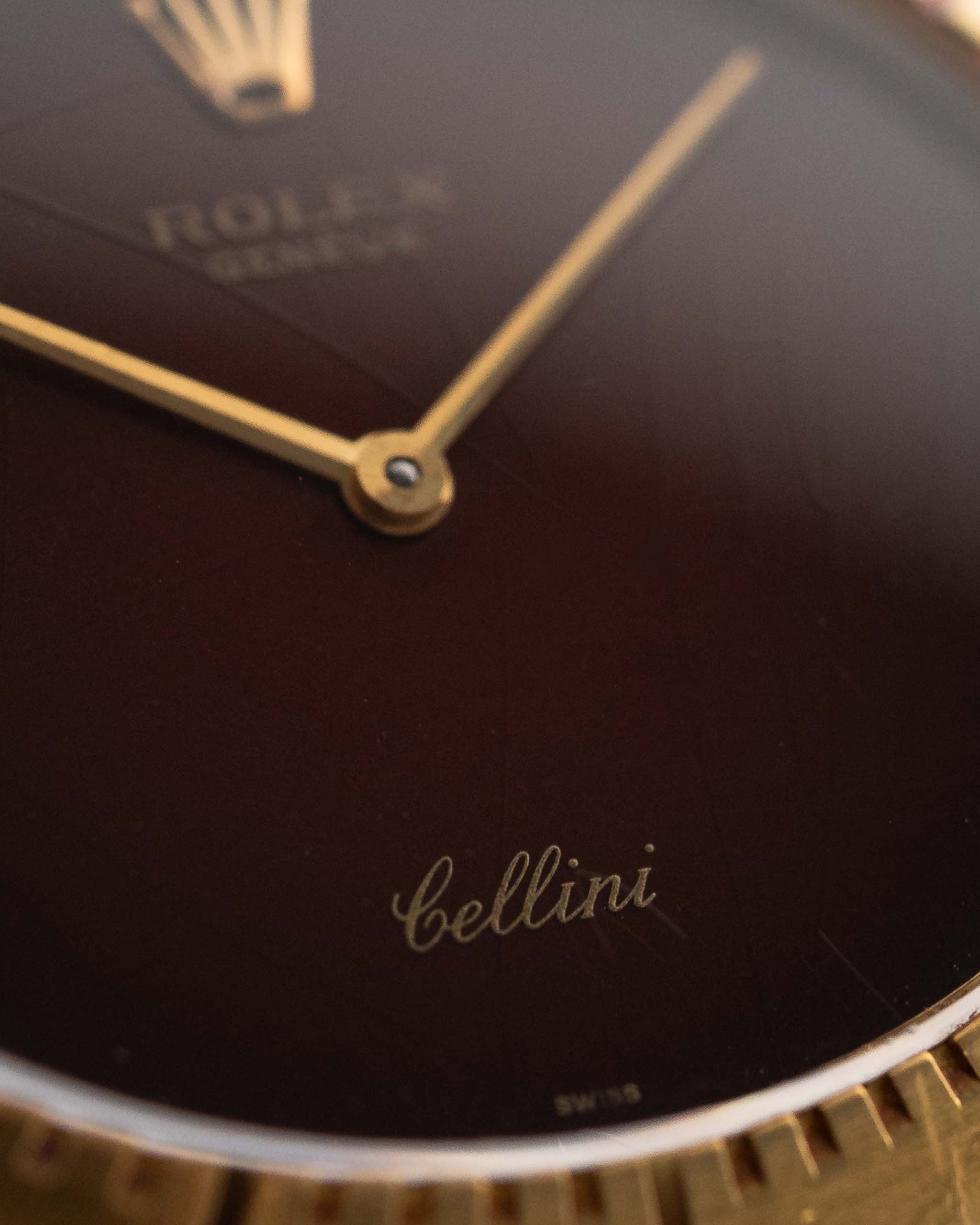 Royal Red & Gold Moon Cellini 4083 Ombre 1973