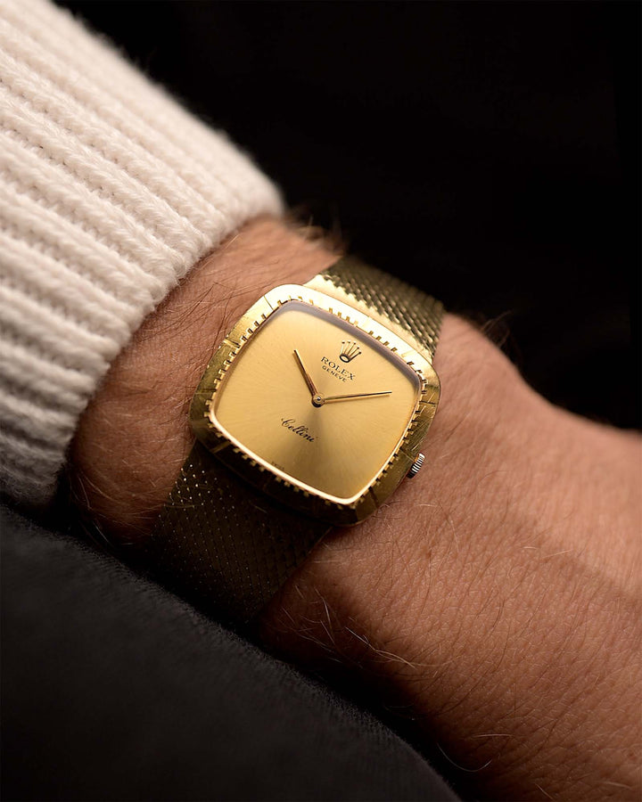 Royal Cellini 4084 Square 18k 1978