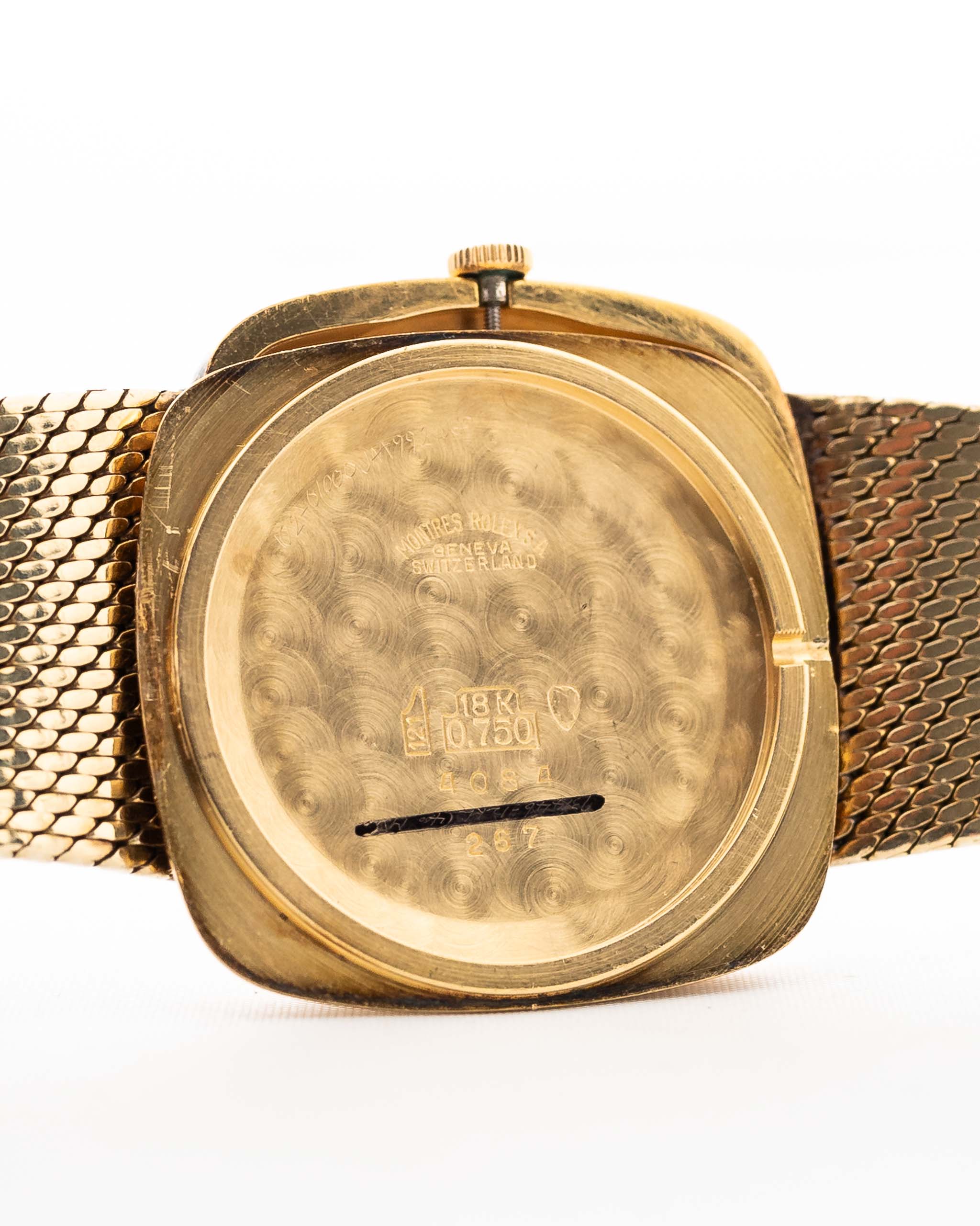 Royal Cellini 4084 Square 18k 1978