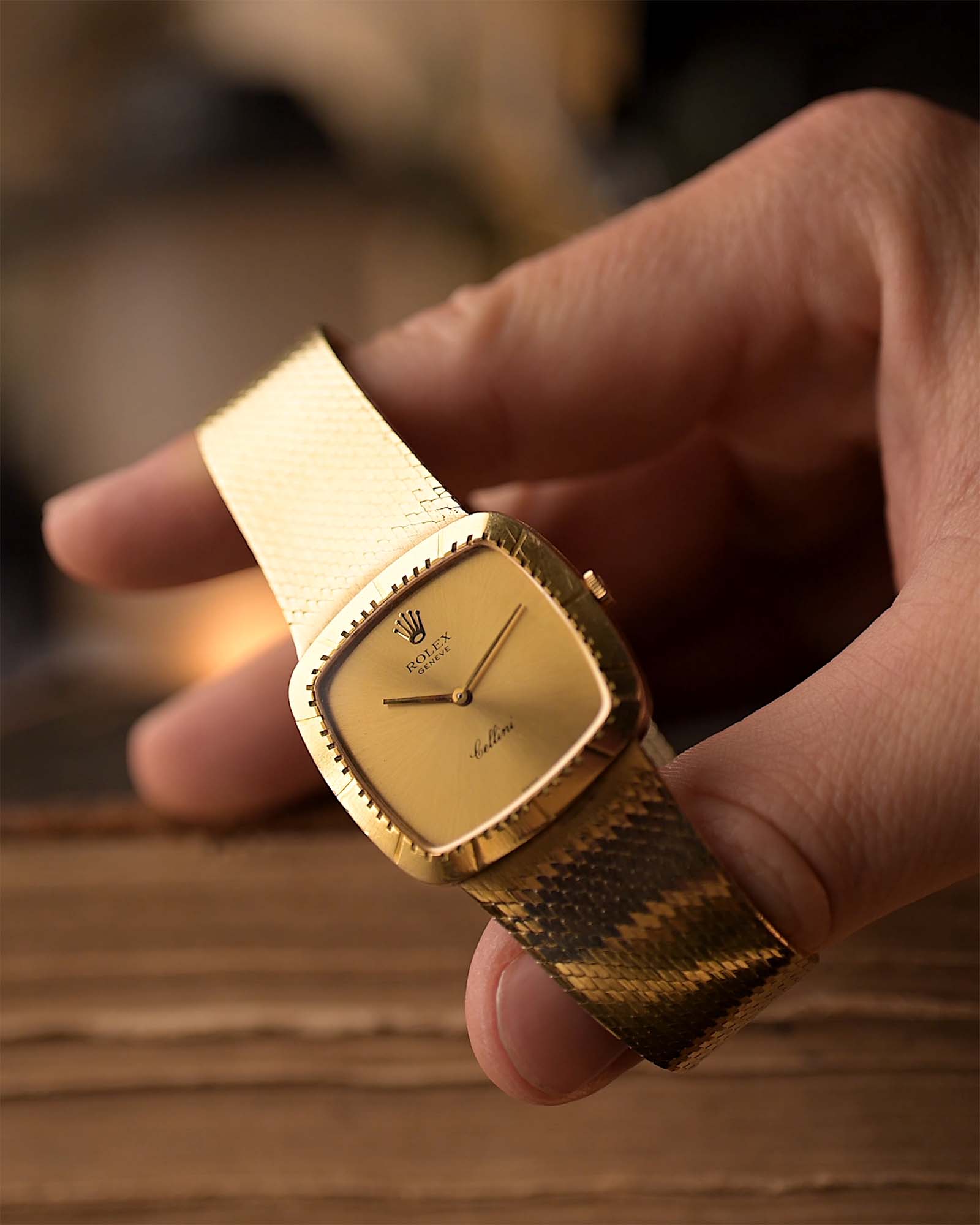 Royal Cellini 4084 Square 18k 1978