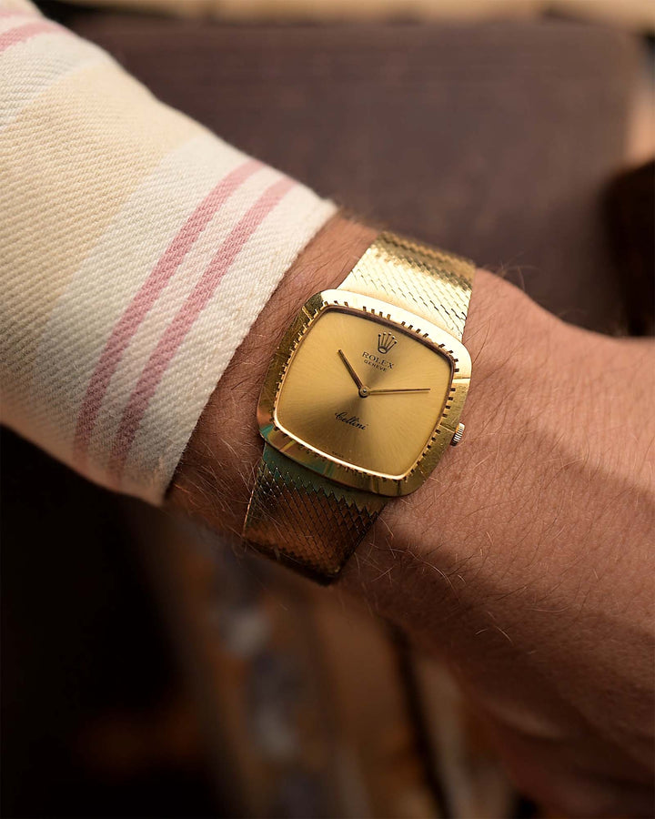 Royal Cellini 4084 Square 18k 1978