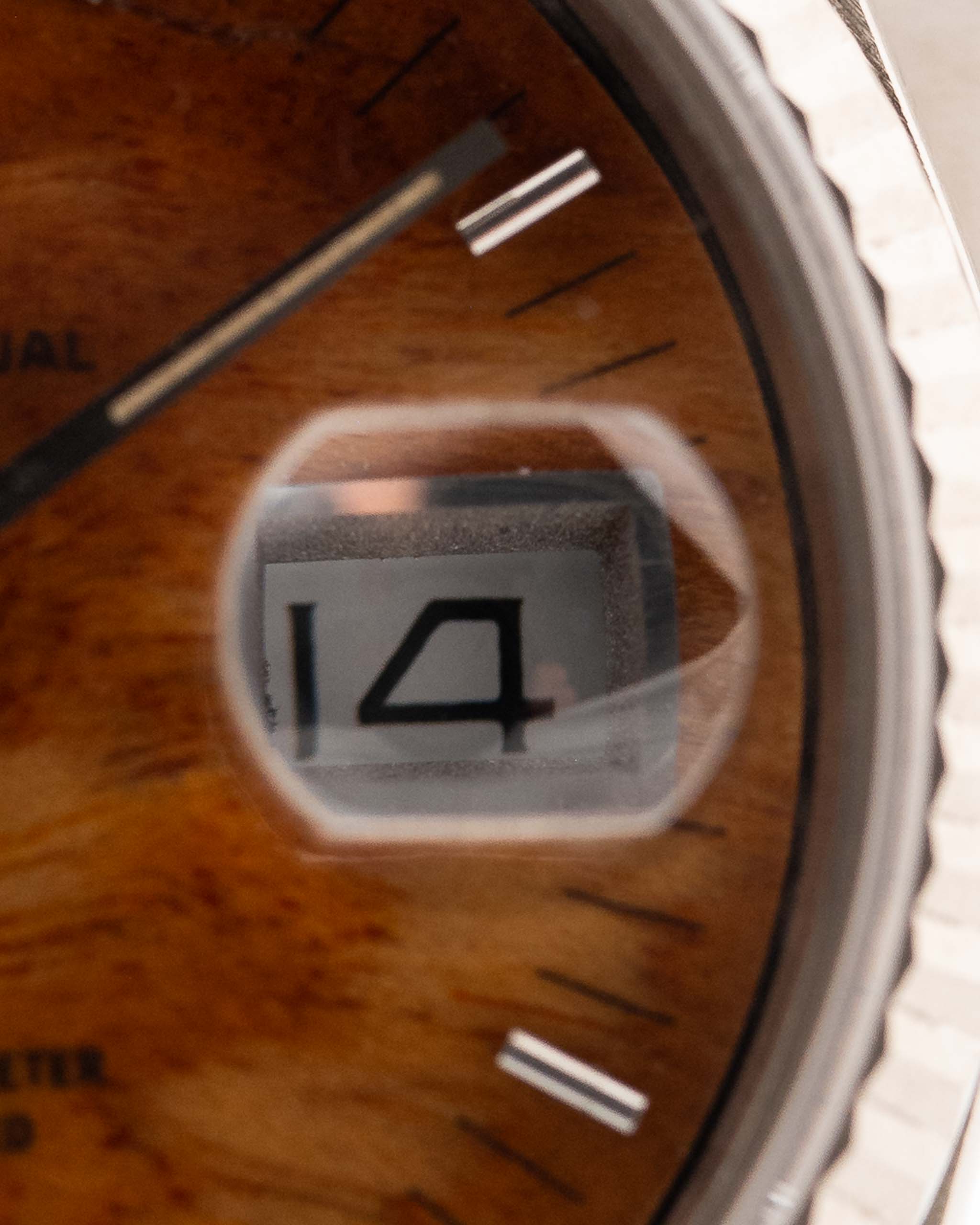 Royal Tiger  Day Date 18039 Burl Wood 1987