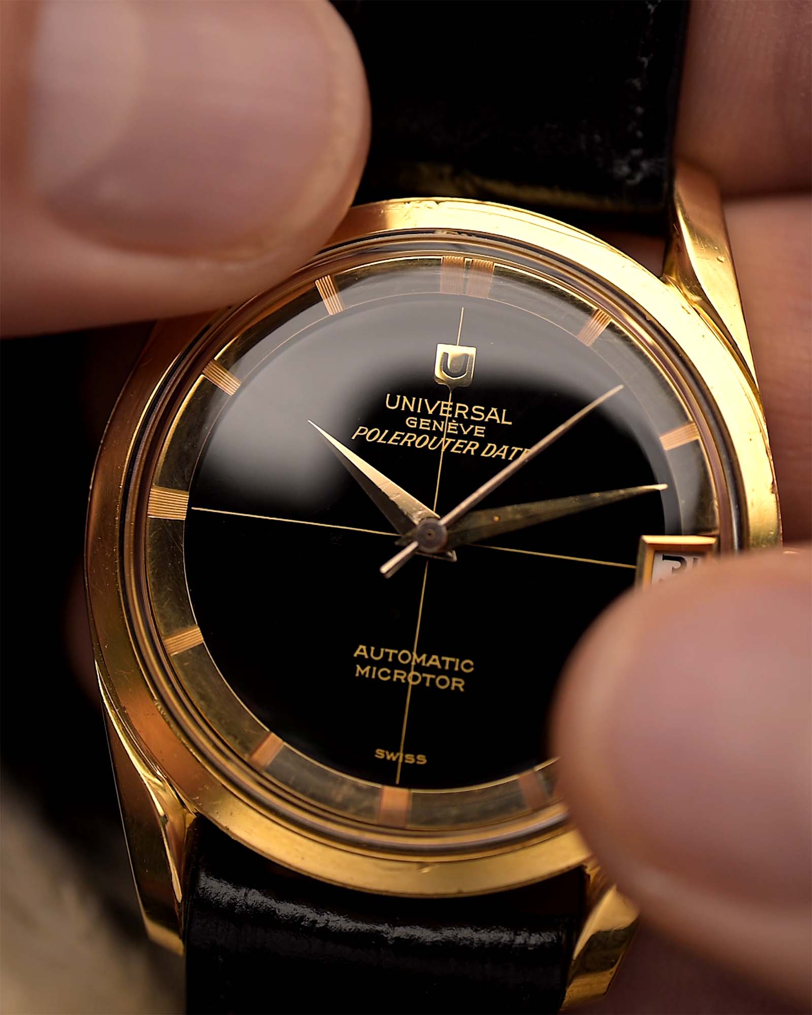 Universal Geneve 104503 Polerouter 1950s