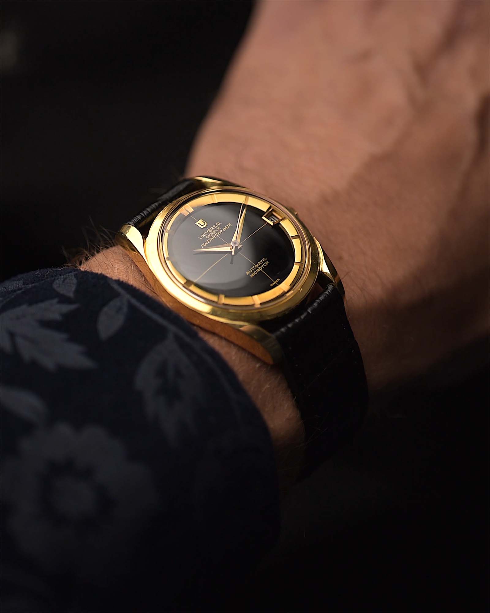 Universal Geneve 104503 Polerouter 1950s