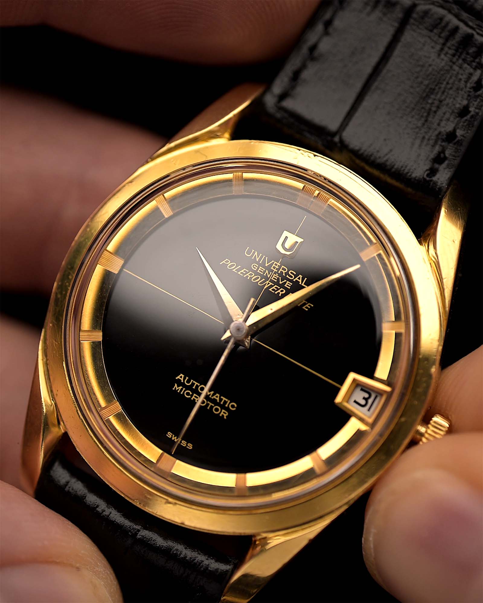 Universal Geneve 104503 Polerouter 1950s
