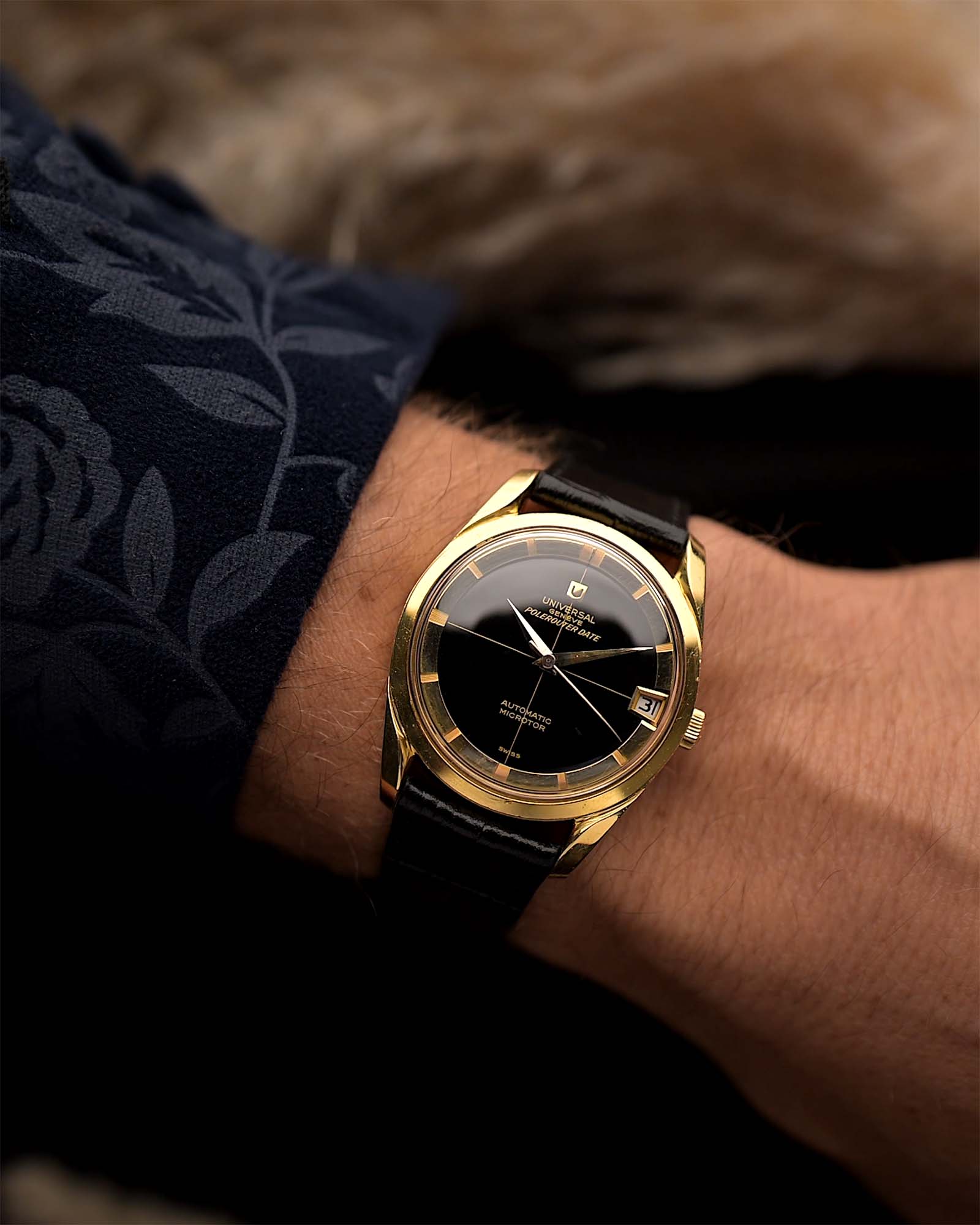 Universal Geneve 104503 Polerouter 1950s